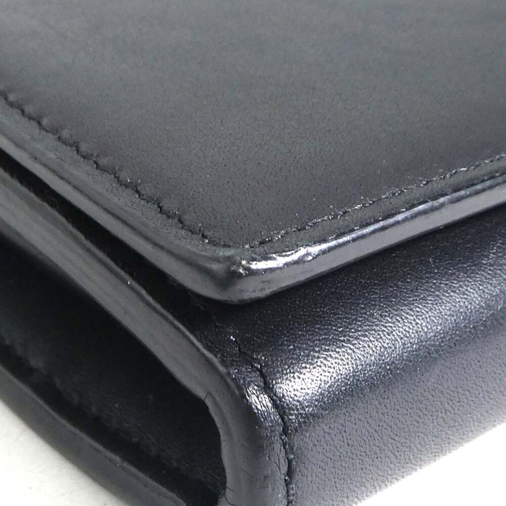 Auth Saint Laurent Long Wallet Black #302896S34B - Picture 11 of 16